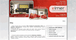 Desktop Screenshot of elmermeble.pl